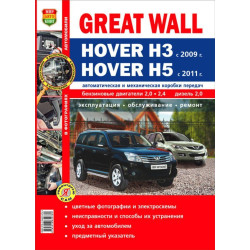Great Wall Hover H3 / H5. Посібник з ремонту й експлуатації. Книга