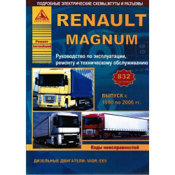 Renault Magnum. Посібник з ремонту й експлуатації. Книга