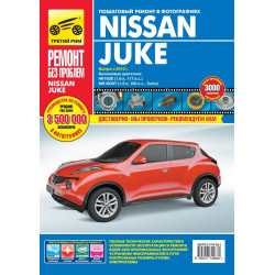 Nissan Juke. Посібник з ремонту й експлуатації. Книга