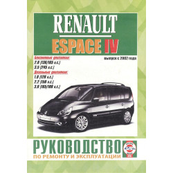 Renault Espace IV. Посібник з ремонту й експлуатації. Книга