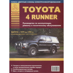Toyota 4Runner. Посібник з ремонту й експлуатації. Книга