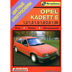 Opel Kadett E. Посібник з ремонту й експлуатації. Книга.
