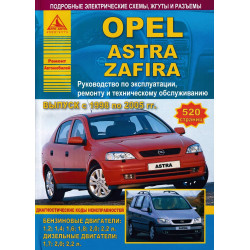 Opel Astra / Zafira. Посібник з ремонту й експлуатації. Книга