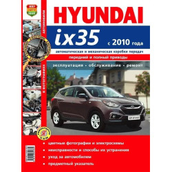 Hyundai ix35. Посібник з ремонту й експлуатації. Книга Hyundai ix35. Посібник з ремонту й експлуатації. Книга