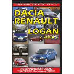 Dacia / Renault Logan. Посібник з ремонту й експлуатації.