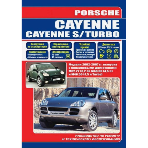 Porsche Cayenne. Посібник з ремонту й експлуатації. Книга