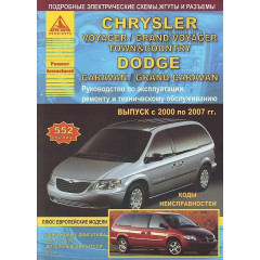Chrysler Voyager / Dodge Caravan. Посібник з ремонту й експлуатації. Книга