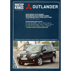 Mitsubishi Outlander. Посібник з ремонту та експлуатації. Книга