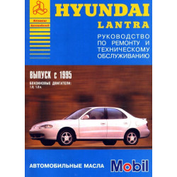 Hyundai Lantra. Посібник з ремонту й експлуатації. Книга