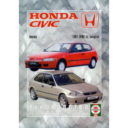 Honda Civic. Посібник з ремонту й експлуатації. Книга