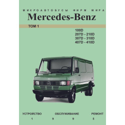 Mercedes-Benz Transporter T1, 100D — 410D. Інструкція щодо ремонту.