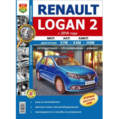 Renault Logan II. Посібник з ремонту й експлуатації. Книга