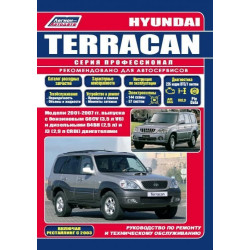 Hyundai Terracan. Посібник з ремонту й експлуатації. Книга