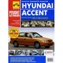 Hyundai Accent. Посібник з ремонту й експлуатації. Книга