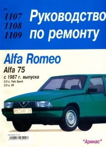 ����� Alfa Romeo 75 � 1987 �. ����������. ������������. ������