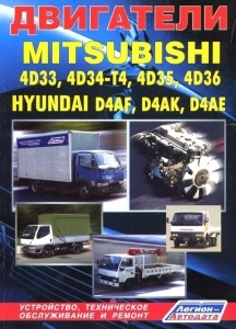 ��������� MITSUBISHI 4D33, 4D34-T4, 4D35, 4D36, HYUNDAI D4AF, D4AK, D4AE