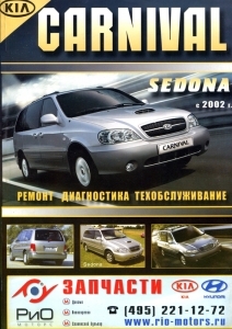 KIA Carnival, Sedona, � 2002 �., ������ / ������. ����������� �� �������