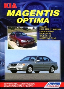 Kia  Magentis/ Kia  Optima. ������ 2001-2006 ��. ������� 
