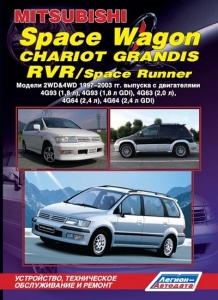 Mitsubishi CHARIOT GRANDIS, SPACE WAGON, RVR, SPACE RUNNER