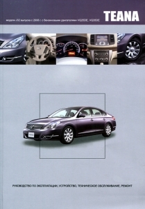 NISSAN TEANA J32 ������ � 2008 �. ����������� �� �������