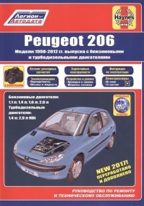 Peugeot 206 � 1998 �� 2012 �. ����������� �� �������. ������� ���������