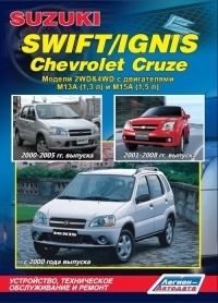 SUZUKI Swift � 2000 �� 2005 �., Ignis, � 2000 �./CHEVROLET Cruze, � 2001 �� 2008 �., ������
