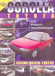TOYOTA Corolla, � 1983 �� 1992 �., � / �