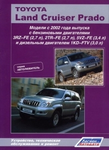 TOYOTA Land Cruiser Prado � 2002 �., ������/ ������, ����� ������������