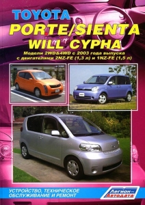 Toyota Porte/ Toyota  Sienta/ Toyota  Will Cypha � 2003 ���� �������