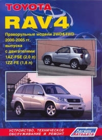 TOYOTA RAV4, � 2000 �� 2005 �., RHD, ������, ������������ ������ 