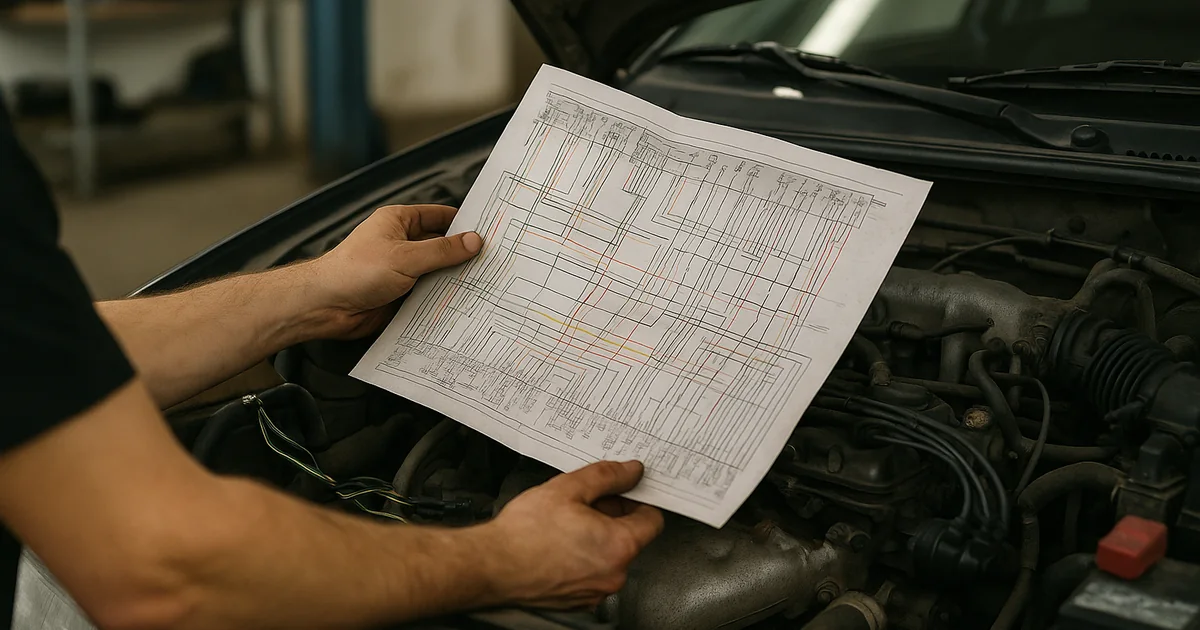 Електросхеми Mazda 626 з 1982 по 1991 рік