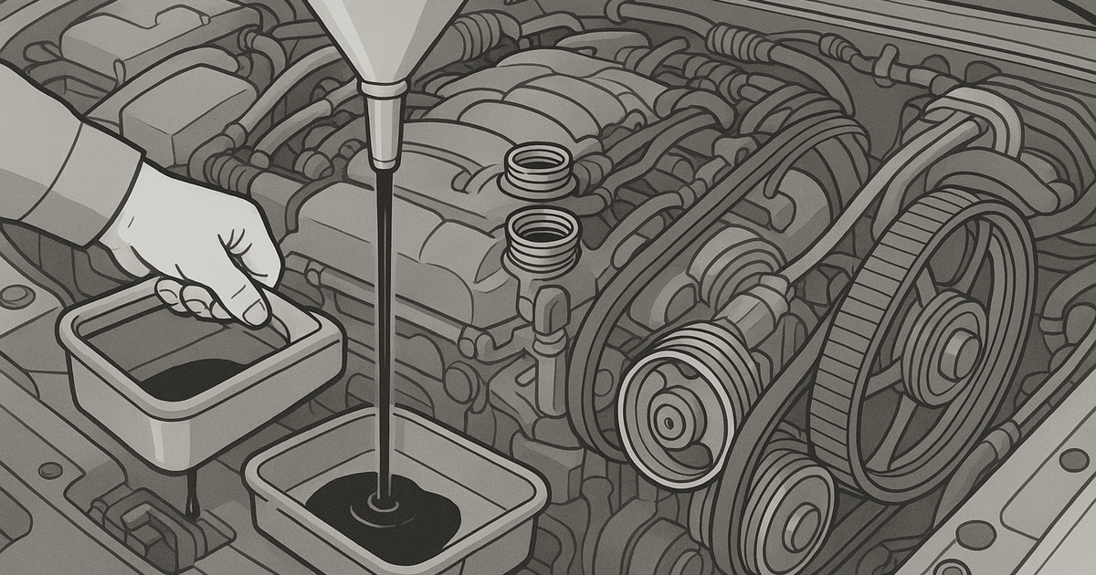 замена масла и ремни привода - иллюстрация в тексте 2