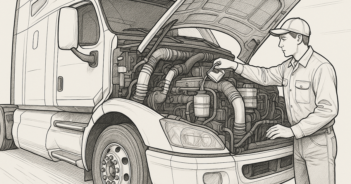 Kenworth T2000 �������� �� ����� ����������� � ������ ������������.