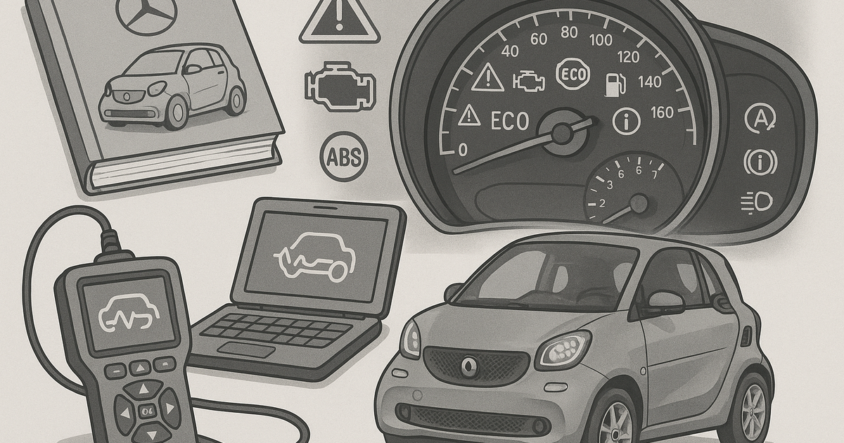 ����������� ����������� �� ����������� �� ������� Mercedes Smart, ������������ ������ ����.