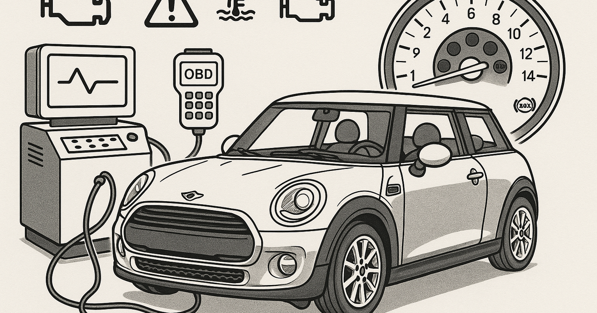 ����������� ����������� �������� Mini Cooper ����������� � ������ ���������.