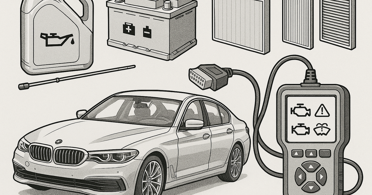 обслуживание BMW серия 5 - иллюстрация в тексте 1