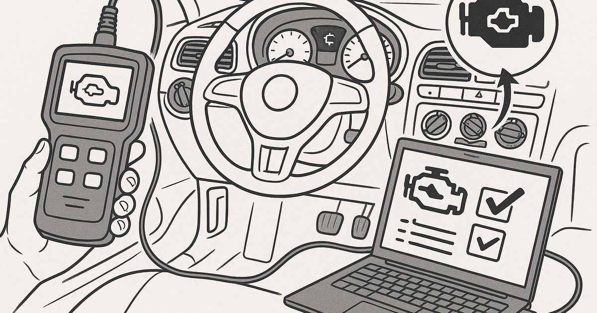 Peugeot диагностика неисправностей автомобиля на технической схеме.